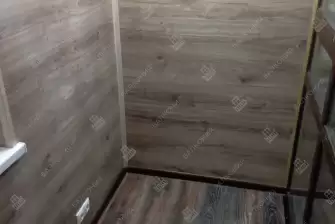 Отделка балкона под ключ в серии дома П-44 с холодным остеклением