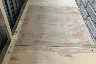 Отделка и остекление П-образного балкона без утепления, в кирпичном доме